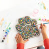 Paint Your Own Stepping Stone: Paw Print