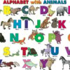 ABC Alphabet with Animals Placemat