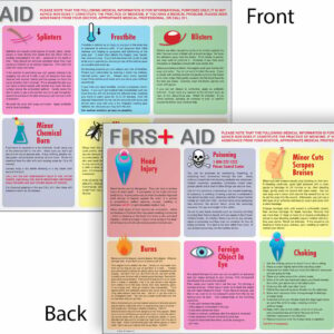 First Aid Placemat