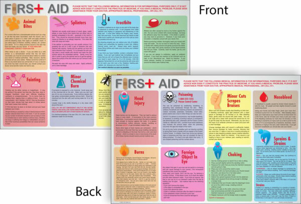 First Aid Placemat