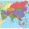 Asia Map Placemat