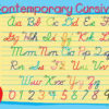 Contemporary Cursive Placemat