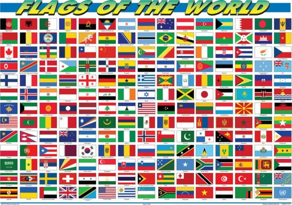 Flags of the World Placemat