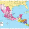 Mexico & Central American Placemat