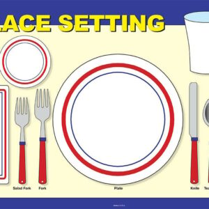 Place setting Placemat