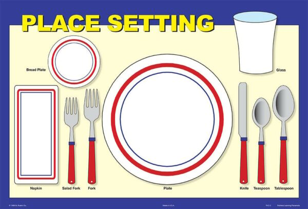 Place setting Placemat