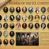 Signers of the U.S. Constitution Placemat