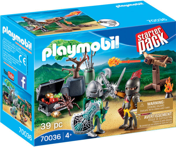 Playmobil Starter Pack Knight's Treasure Battle 70036