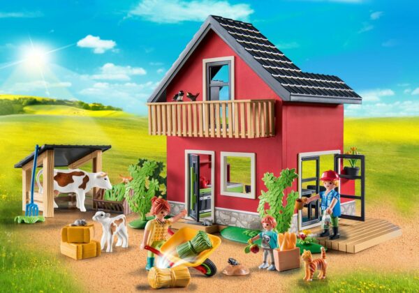 Playmobil Farmhouse with Outdoor Area