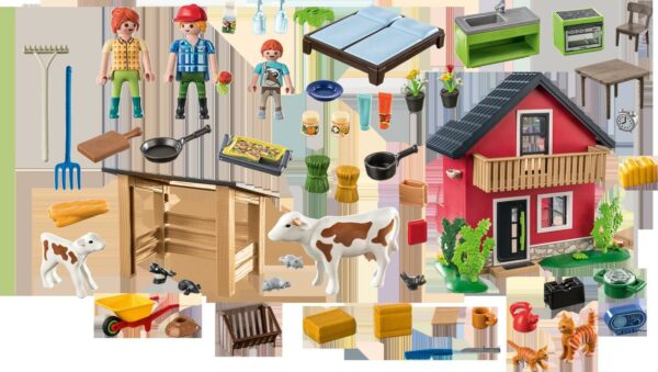 Playmobil Farmhouse with Outdoor Area