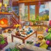 Cozy Cabin (1000 Piece Puzzle)