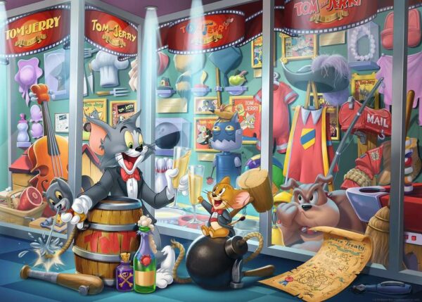 Tom and Jerry Hall of Fame (1000 Piece Puzzle)