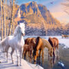 Winter Horses