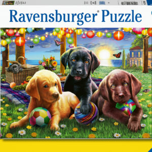 Puppy Picnic (100 pc Puzzle)