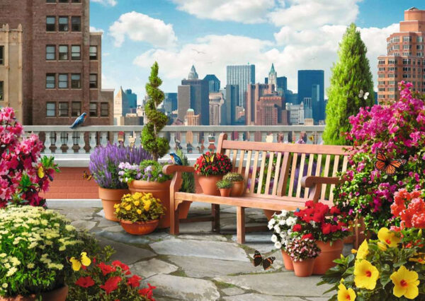 Rooftop Garden (500 pc Puzzle)