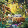 Tranquil Tigers (1500 pc Puzzle)