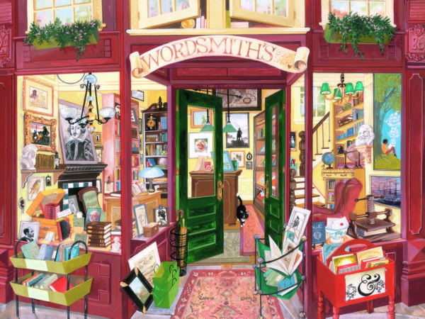 Wordsmith's Bookshop (1500 pc Puzzle)