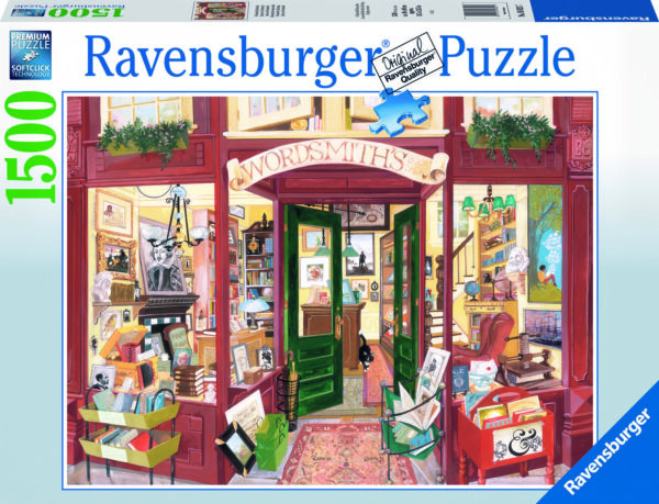 Wordsmith's Bookshop (1500 pc Puzzle)