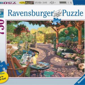 Cozy Backyard Bliss (750 pc Large Format Puzzle)