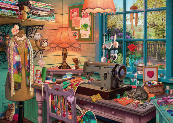 The Sewing Shed (1000 pc Puzzle)