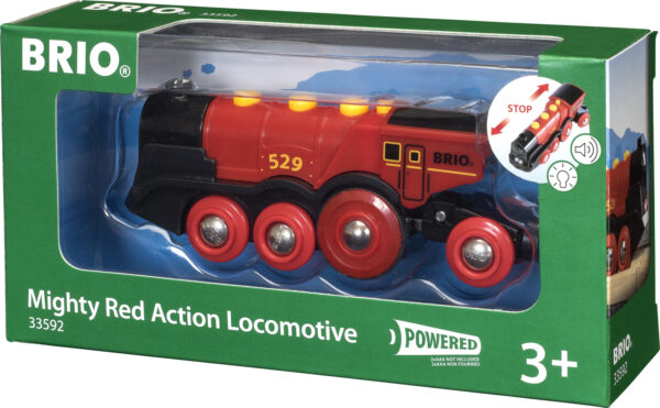 BRIO Mighty Red Action Locomotive