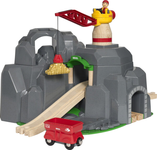 BRIO Crane & Mountain Tunnel (Accessory)