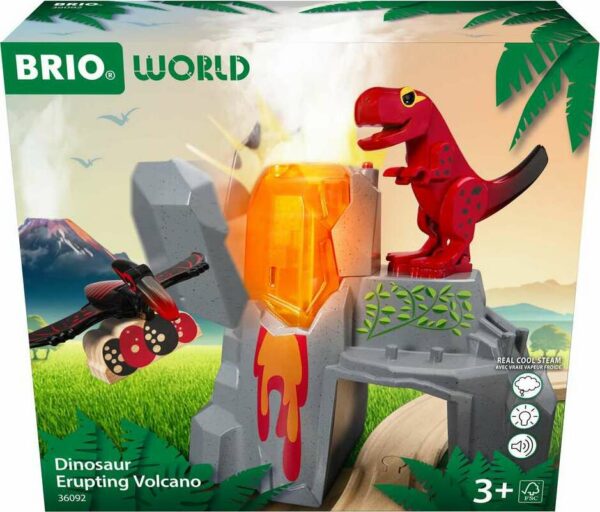 BRIO World - 36092 Dinosaur Erupting Volcano