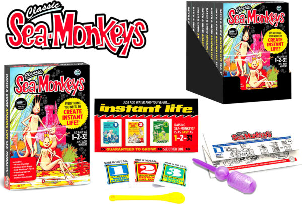 Sea Monkeys Retro Instant Life