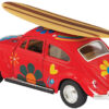 Die-cast 1967 Beetle With Surfboard (assorted colors)