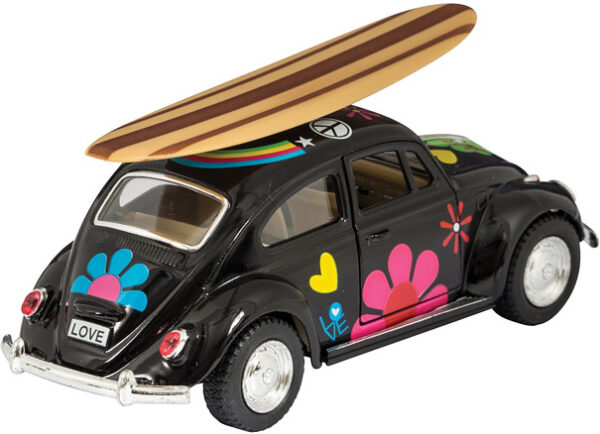 Die-cast 1967 Beetle With Surfboard (assorted colors)