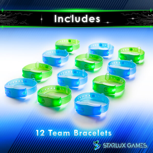 12 Bracelet Set - An Expansion for Capture the Flag REDUX