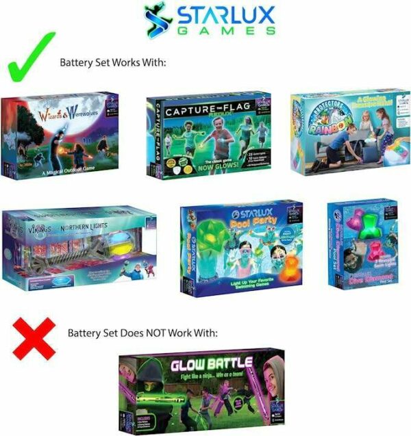 Battery Replacement Set - For Starlux Games®