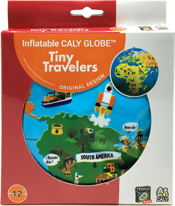 Tiny Travelers 12" Inflatable Globe