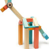 Tegu Classics: 42-Piece Set Magnetic Wooden Blocks (SUNSET)