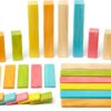 Tegu Classics: 42-Piece Set Magnetic Wooden Blocks (TINTS)