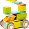 Tegu Classics: 42-Piece Set Magnetic Wooden Blocks (TINTS)