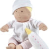 Grace - Baby Soft Doll With Carry Cot And Blanket