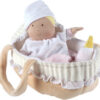 Grace - Baby Soft Doll With Carry Cot And Blanket