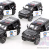 Ford Bronco - Police Edition (2022, 1/34 scale die cast model car, Black/White)