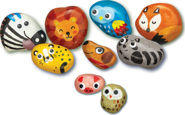 KidzMaker Magical Animal Rock Painting