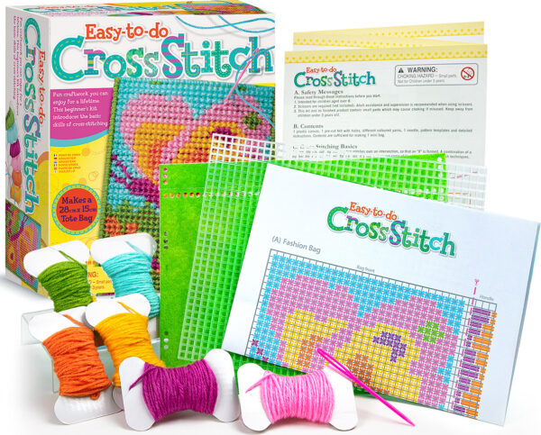 4M Craft Easy To Do Cross Stitch