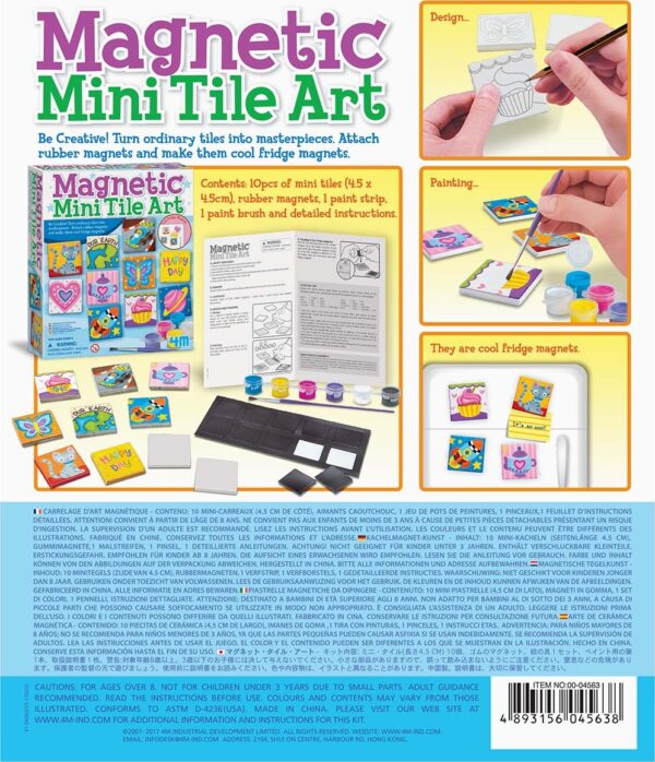 4M Craft Magnetic Mini Tile Art