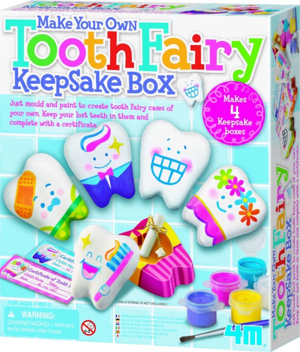 4M Craft Tooth Fairy Keepsake Box