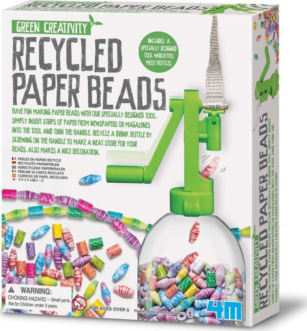 4M Green Creativity Recycled Paper Beads