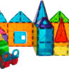 MAGNA-TILES DX 48-Piece Magnetic Construction Set, The ORIGINAL Magnetic Building Brand