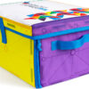 MAGNA-TILES Storage Bin & Interactive Play-Mat, The ORIGINAL Magnetic Building Brand