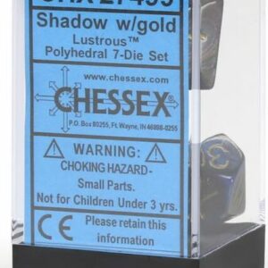 7-Set Cube Lustrous Shadow with Gold