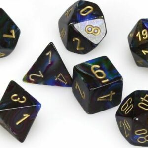 7-Set Cube Lustrous Shadow with Gold