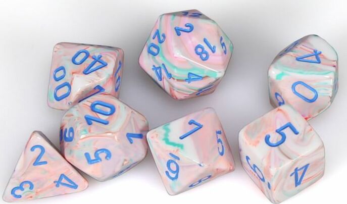 7-Set Cube Festive Pop-Art with Blue