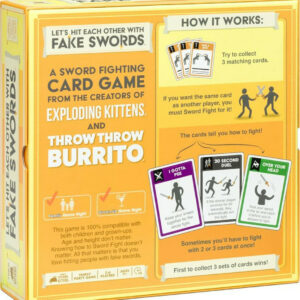 Let's Hit Each Other with Fake Swords